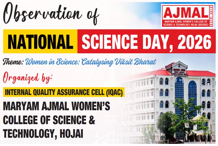 Observation of NATIONAL SCIENCE DAY - 2026